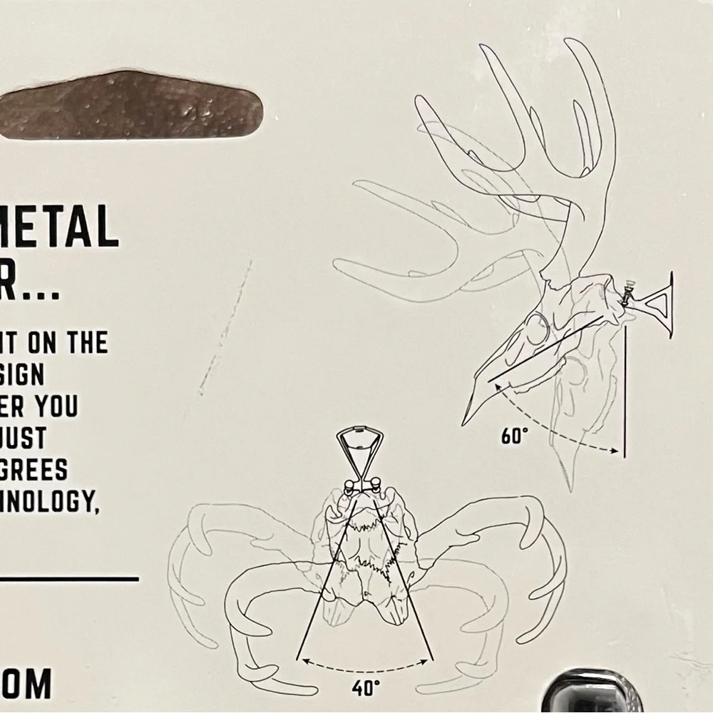 Wicked North “The Hand Up” Euro Mount – All Metal SM Medium Skull Trophy Display
